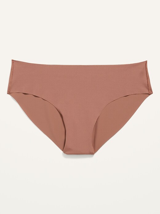 Image number 1 showing, Soft-Knit No-Show Hipster Underwear