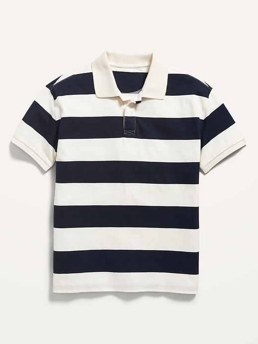 Old Navy - Rugby-Stripe Jersey Polo Shirt for Boys