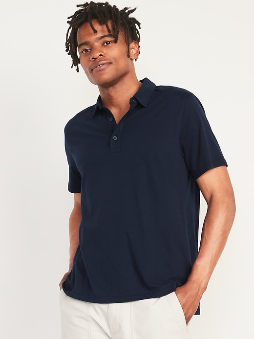 Old Navy - Soft-Washed Jersey Polo Shirt for Men
