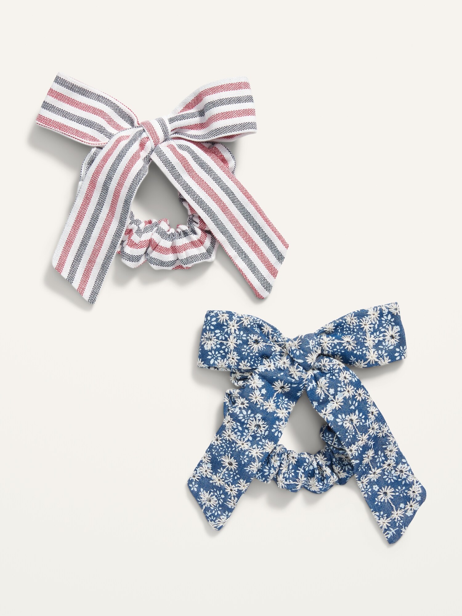 Ribbon Bow Hair Tie 2Pack for Women Old Navy