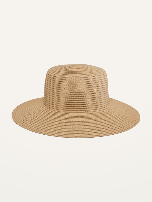 View large product image 2 of 2. Straw Sun Hat for Women