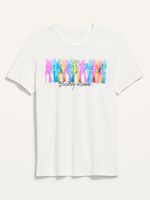 View large product image 1 of 3. Britney Spears™ Gender-Neutral Graphic T-Shirt for Adults
