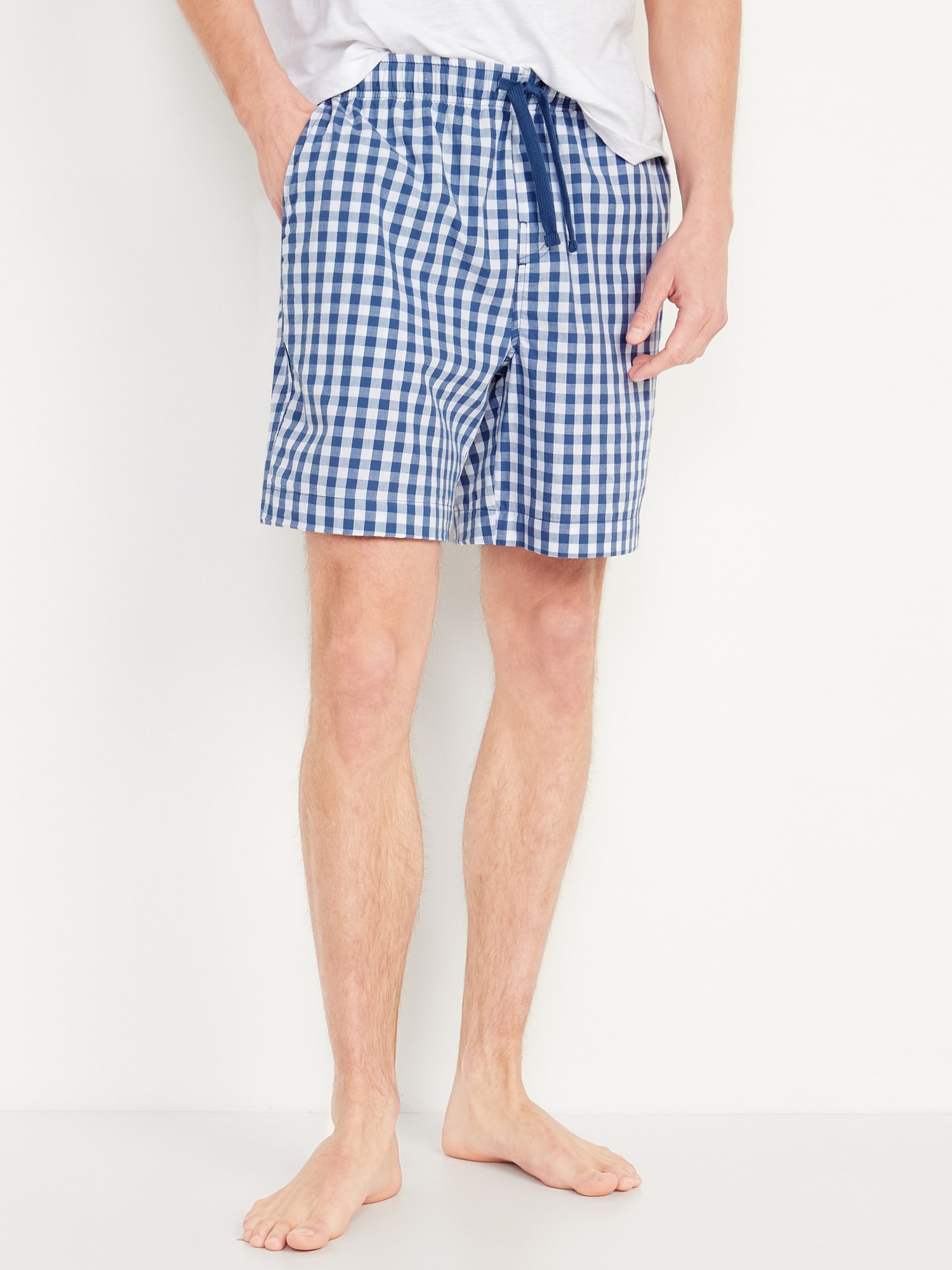 SoftWashed Poplin Pajama Shorts for Men Old Navy
