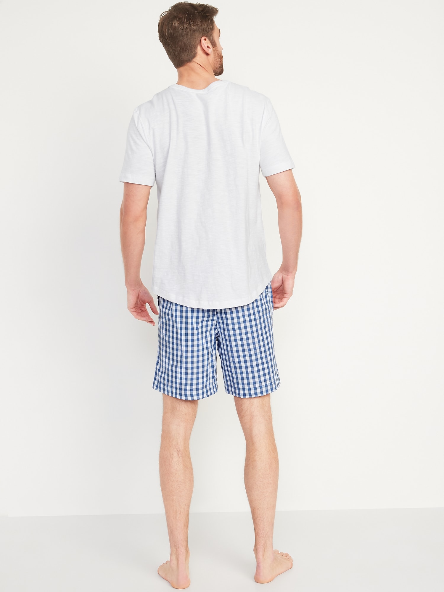 SoftWashed Poplin Pajama Shorts for Men Old Navy