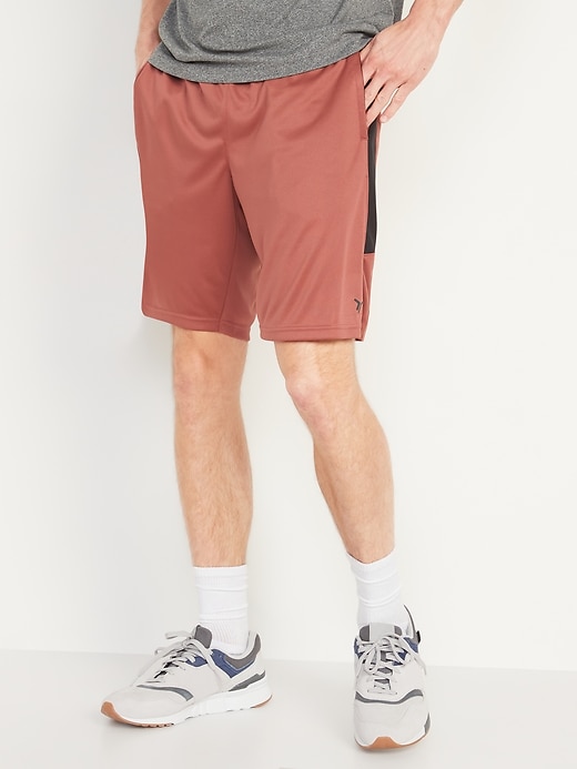 Oldnavy Go-Dry Side-Panel Performance Shorts for Men - 9-inch inseam