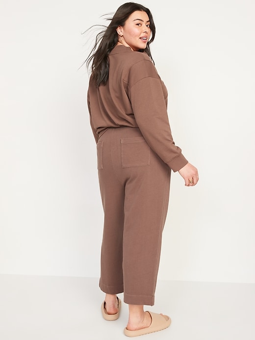 Image number 6 showing, Extra High-Waisted Cropped Sweatpants
