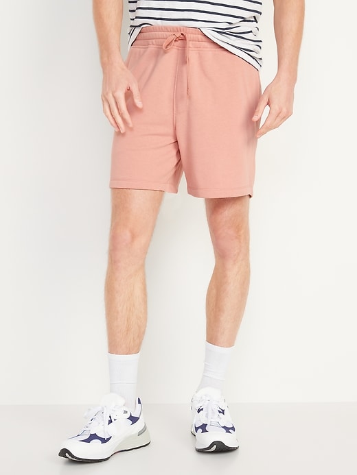 View large product image 1 of 1. French Terry Sweat Shorts -- 5-inch inseam