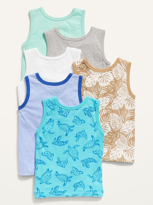 Tank Top 6-Pack for Toddler Boys