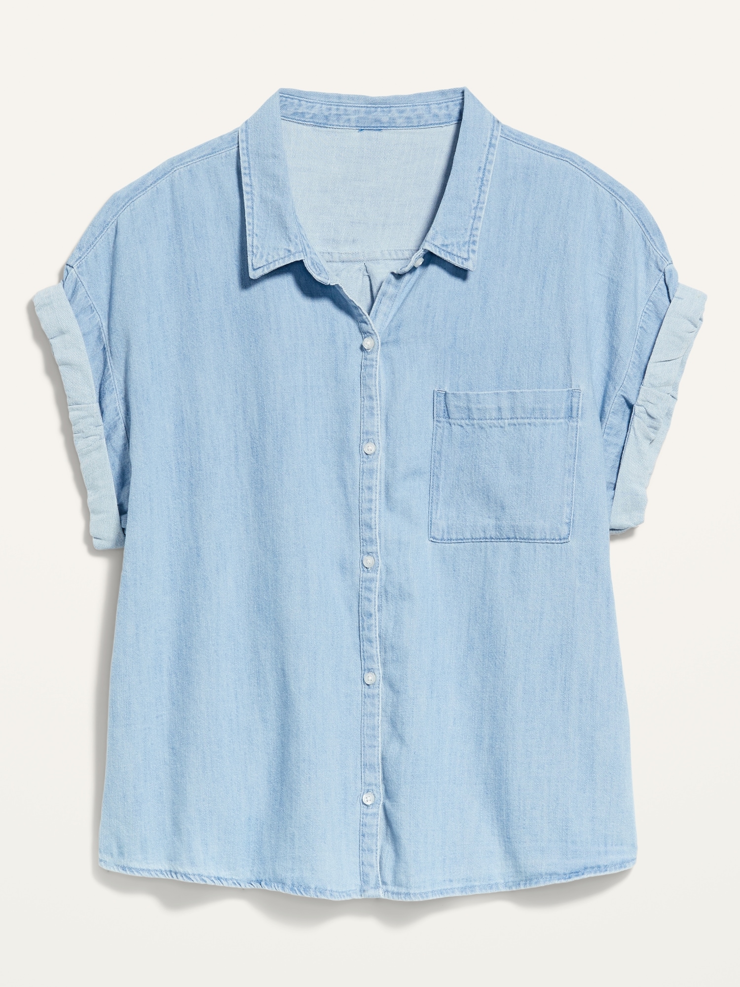 Short Sleeve Denim 