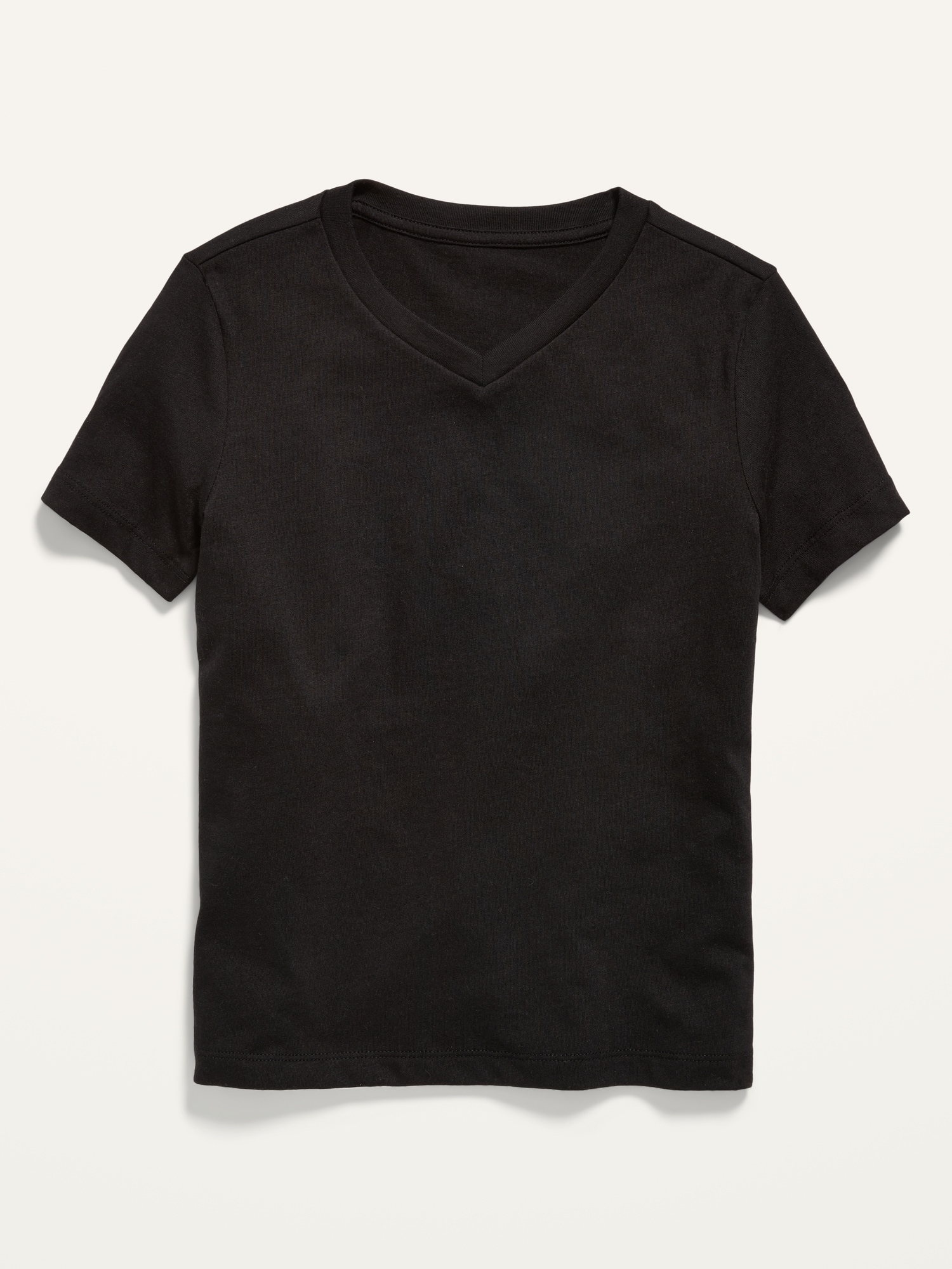 Old Navy Softest Crew-Neck T-Shirt for Boys black. 1