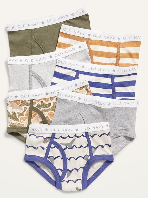 View large product image 1 of 1. Underwear Briefs 7-Pack for Toddler Boys