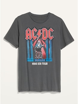 old navy ac dc shirt