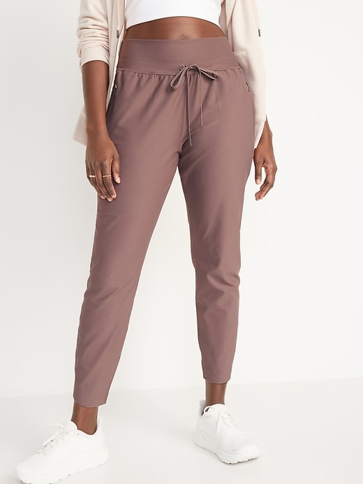 Image number 5 showing, High-Waisted PowerSoft Jogger Pants for Women