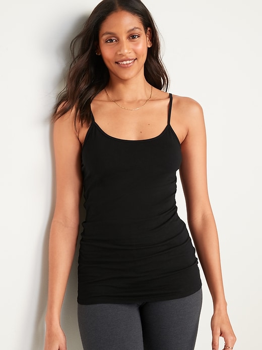 Image number 1 showing, First-Layer Cami Tunic Tank Top