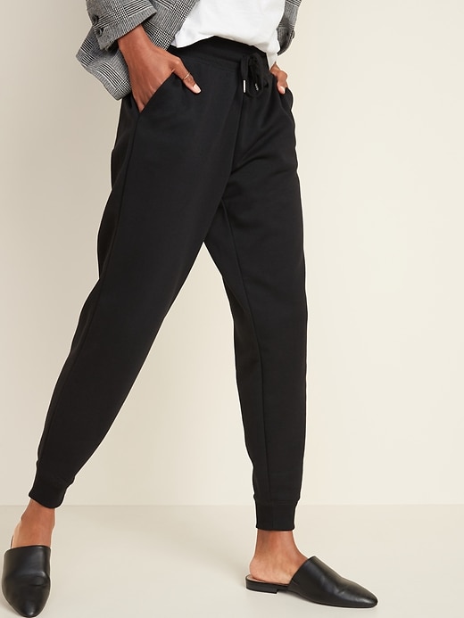 Image number 1 showing, Mid-Rise Vintage Street Jogger Pants for Women