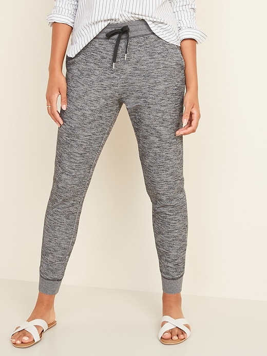 Image number 1 showing, Mid-Rise Vintage Street Jogger Pants for Women