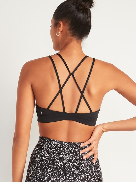 Image number 2 showing, Light Support Strappy Sports Bra