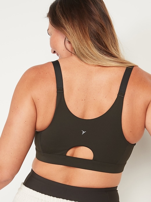 Image number 6 showing, High-Support PowerSoft Zip-Front Sports Bra 32C-42C