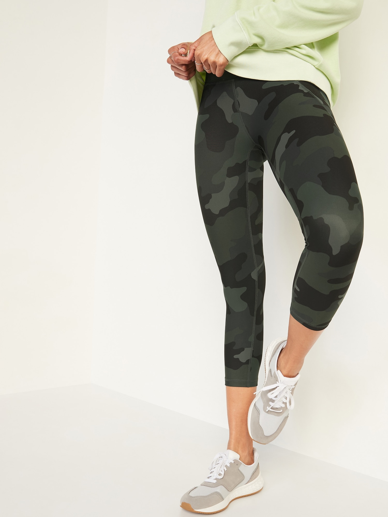 High-Waisted PowerSoft Crop Leggings for Women