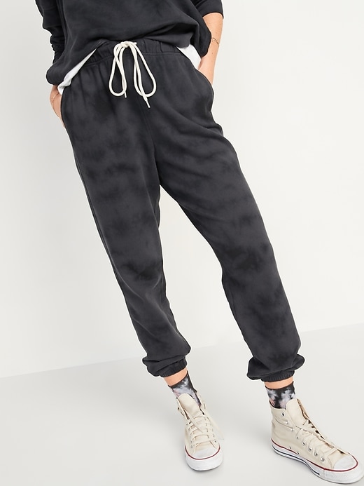 Image number 1 showing, Extra High-Waisted Vintage Specially Dyed Sweatpants