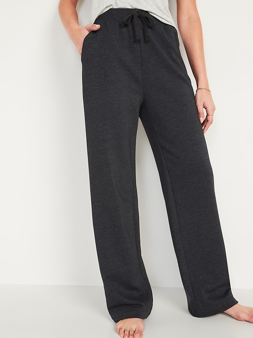 Image number 1 showing, Extra High-Waisted French Terry Sweatpants