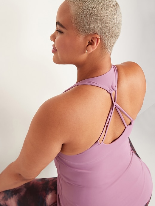 Image number 6 showing, PowerSoft Strappy Shelf Bra Tank Top
