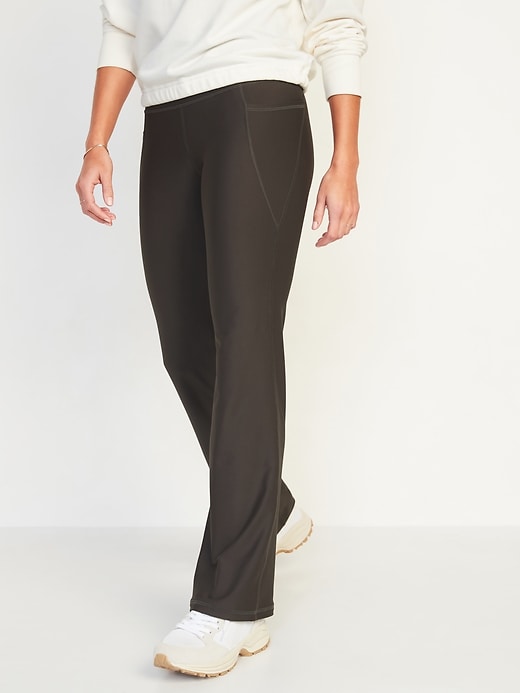Image number 1 showing, High-Waisted PowerSoft Slim Flare Pants for Women