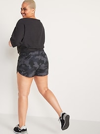 old navy women's dolphin hem shorts