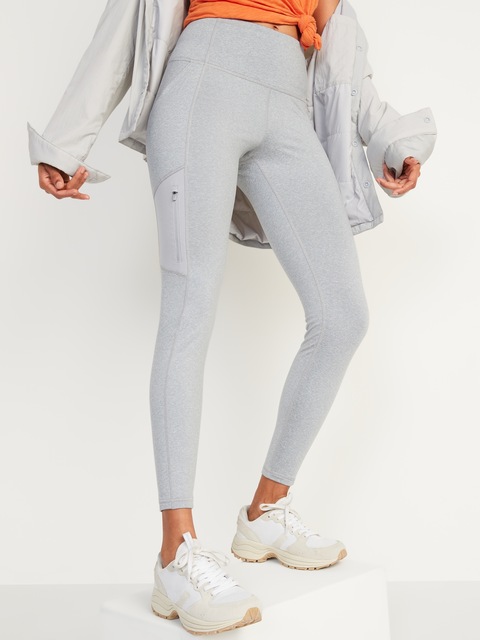 High-Waisted CozeCore Hybrid Leggings