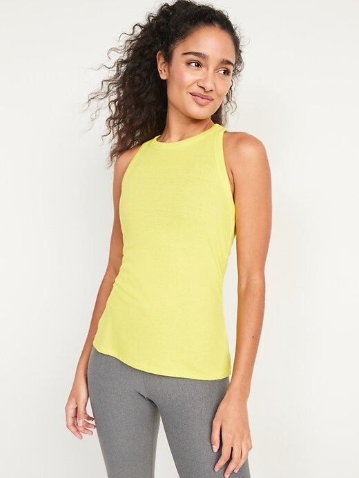 Image number 1 showing, UltraLite Racerback Rib-Knit Performance Tank for Women