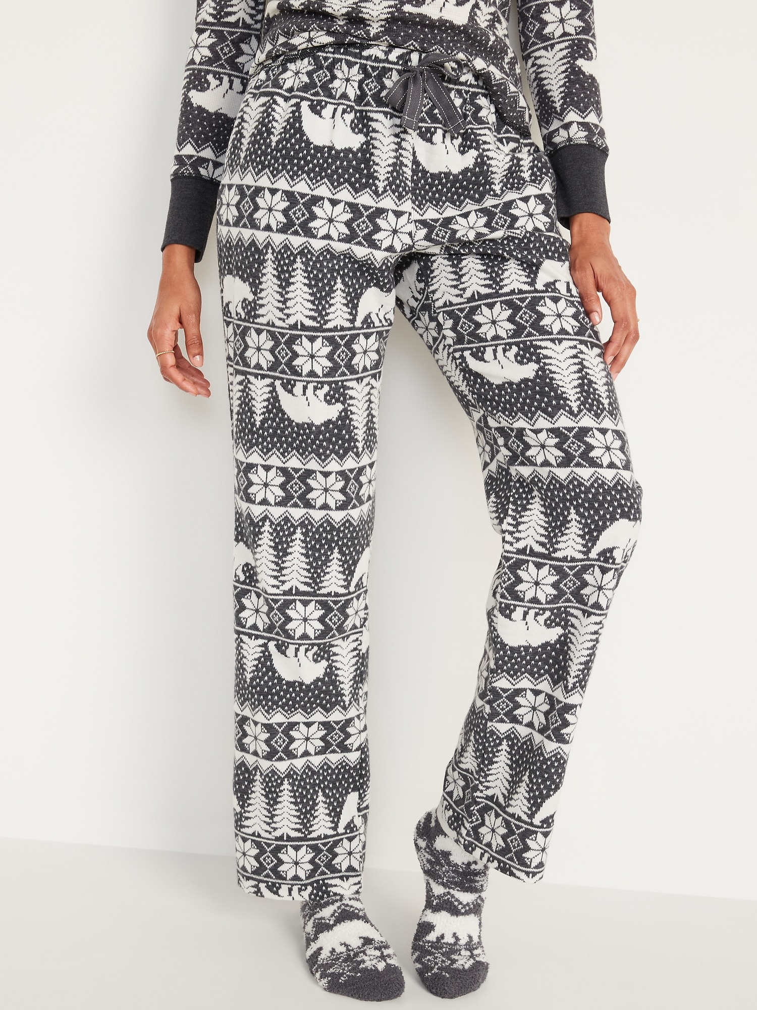 Old Navy Printed Flannel Pajama Pants for Women
