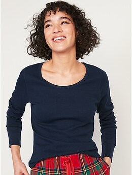 womens thermal tops old navy