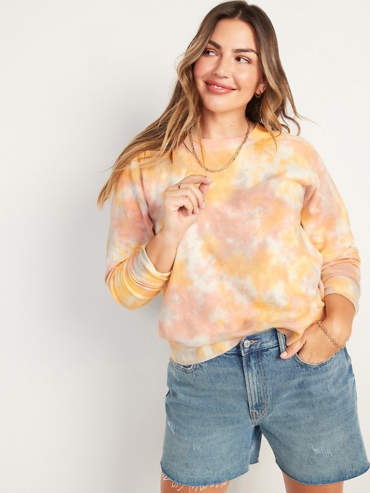 Image number 5 showing, Vintage Specially Dyed Crew-Neck Sweatshirt