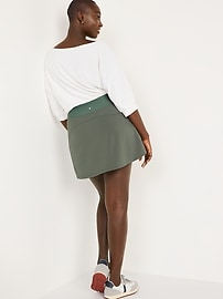 old navy stretch tech skort