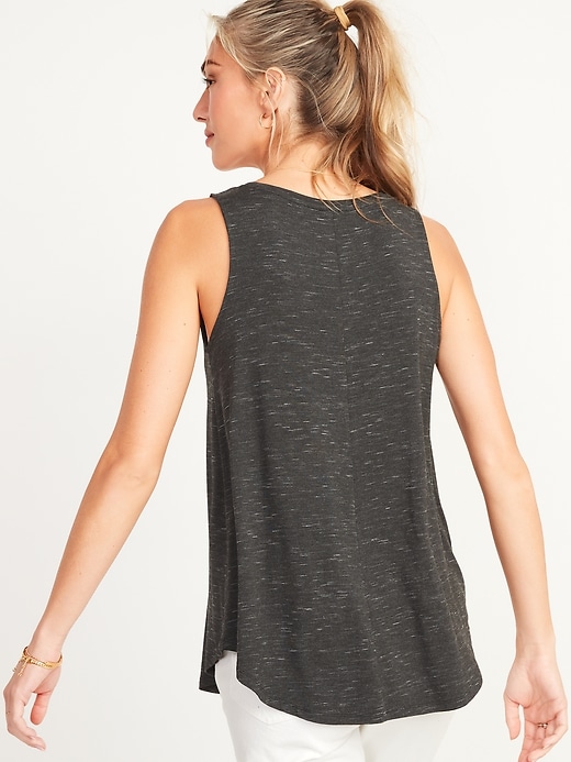 Image number 2 showing, Luxe Jersey Swing Tank Top for Women