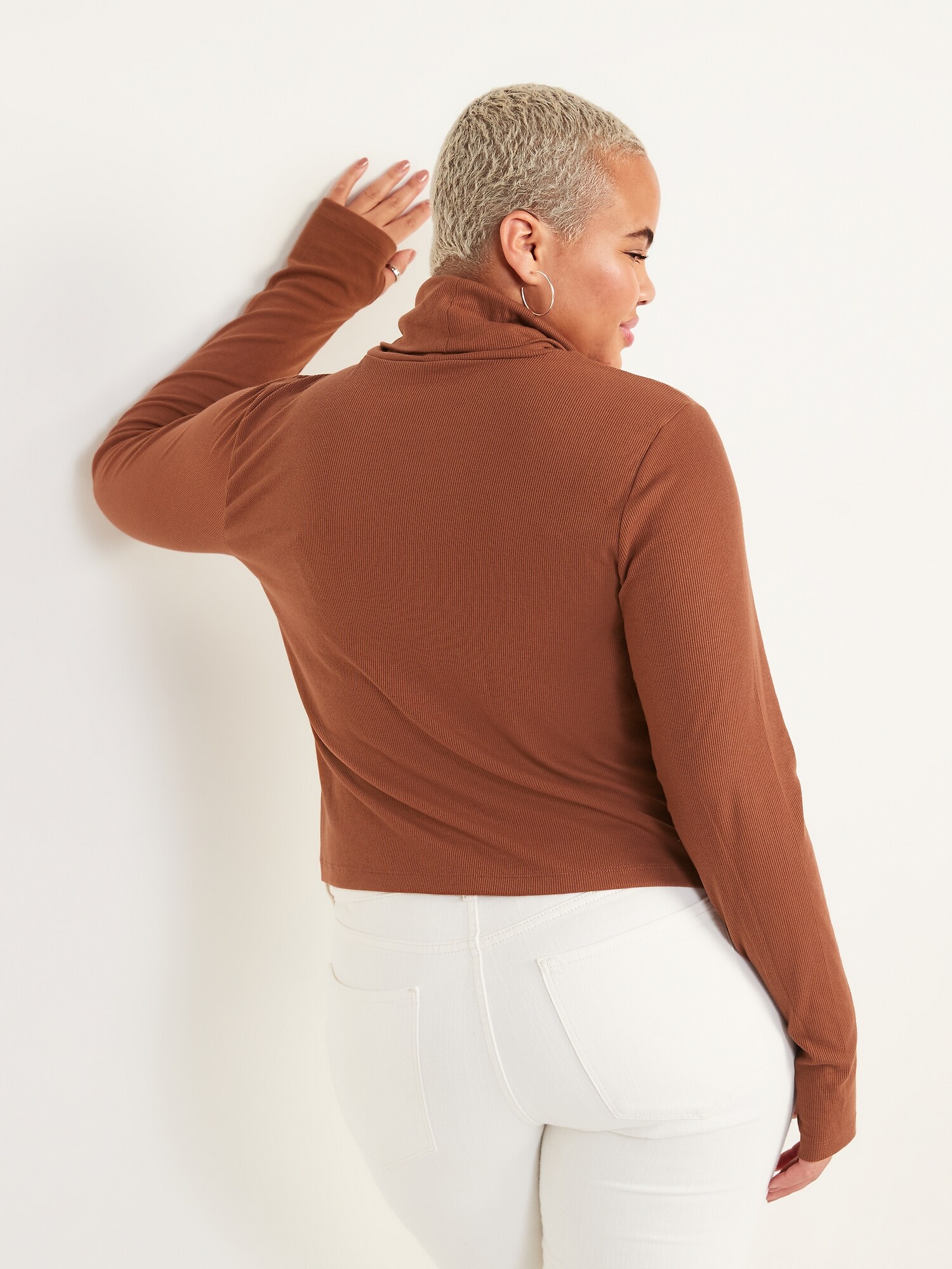 old navy ribbed turtleneck