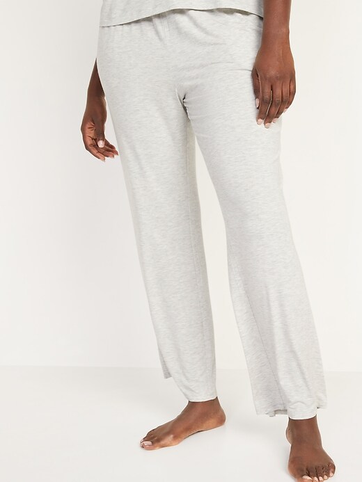 Image number 5 showing, Mid-Rise Sunday Sleep Ultra-Soft Pajama Pants