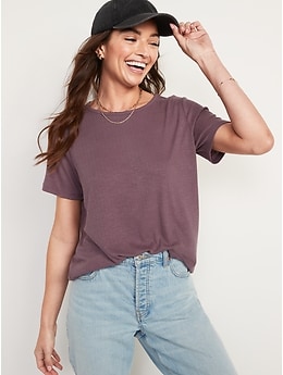 gap purple t shirt