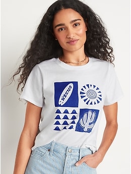 Women's Christmas T Shirts | Old Navy