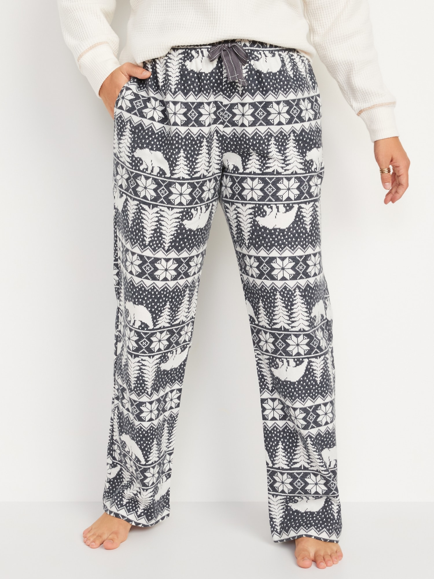 old navy flannel pj pants