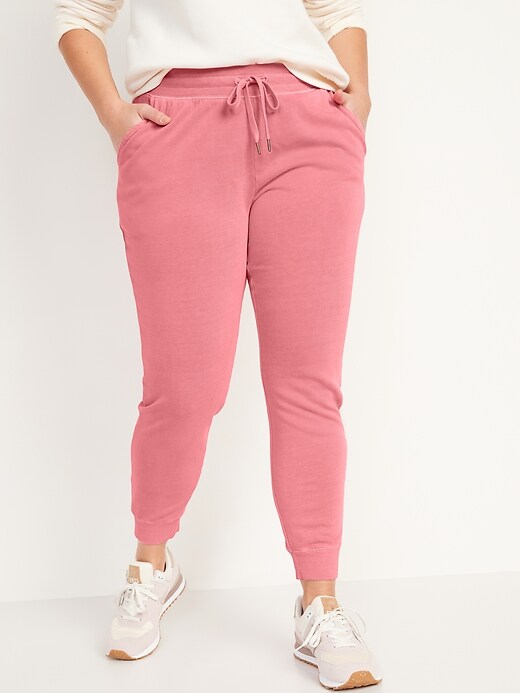 Image number 5 showing, Mid-Rise Vintage Street Jogger Sweatpants for Women