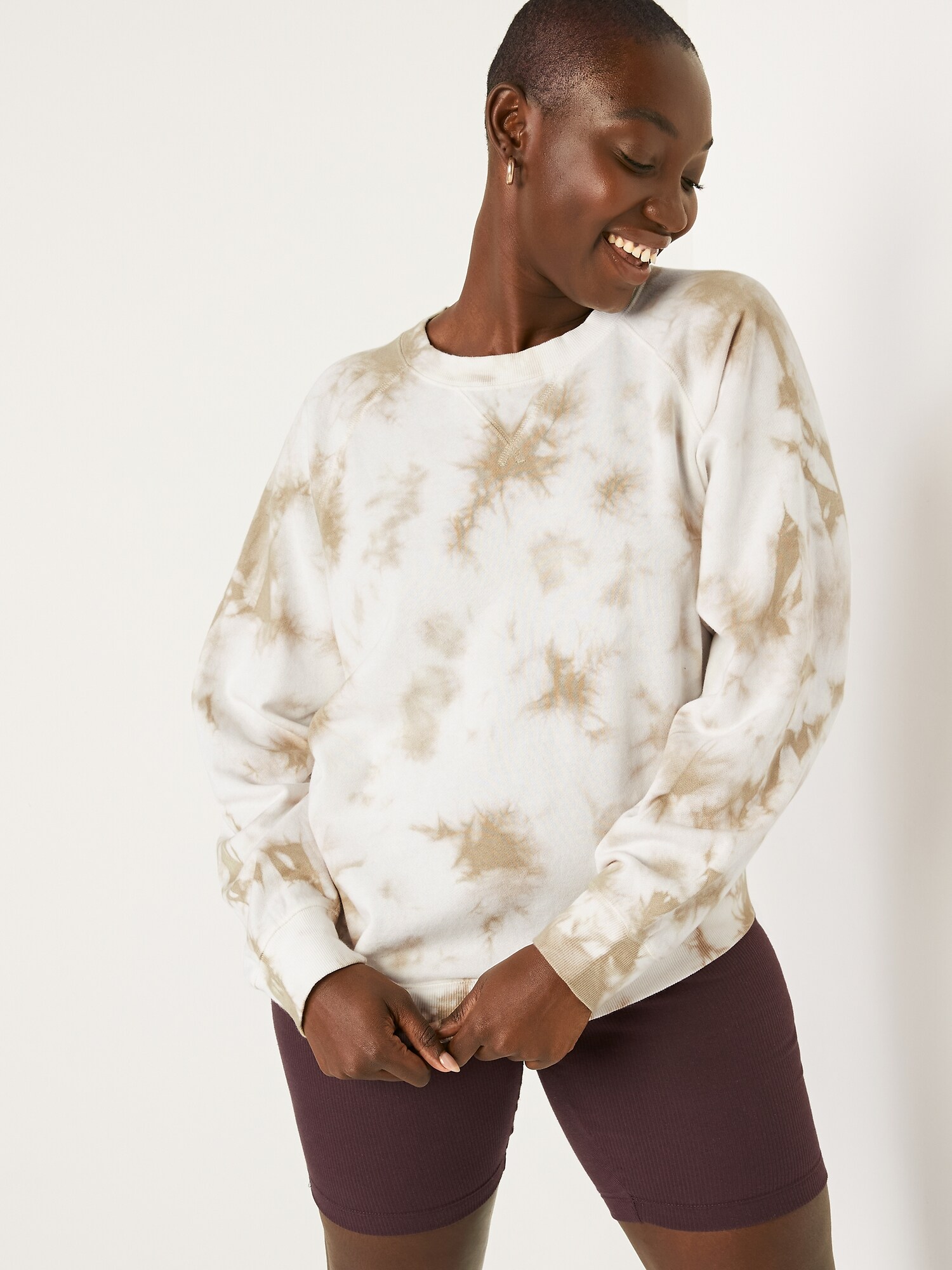 Vintage Specially Dyed CrewNeck Sweatshirt for Women Old Navy