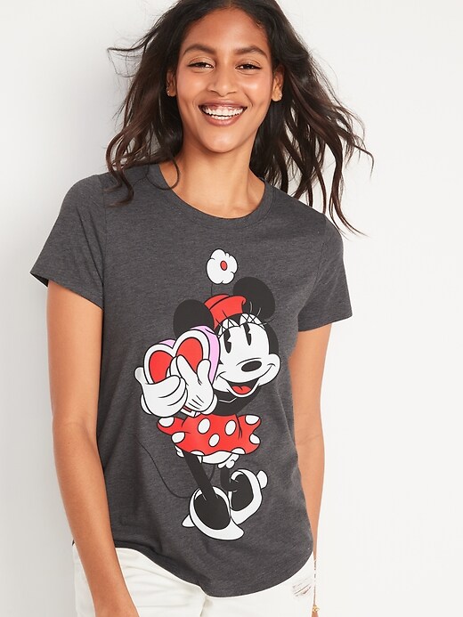 Image number 1 showing, Matching Licensed Pop Culture Graphic T-Shirt for Women
