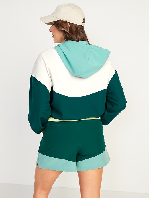Image number 6 showing, StretchTech Color-Block Half-Zip Jacket for Women