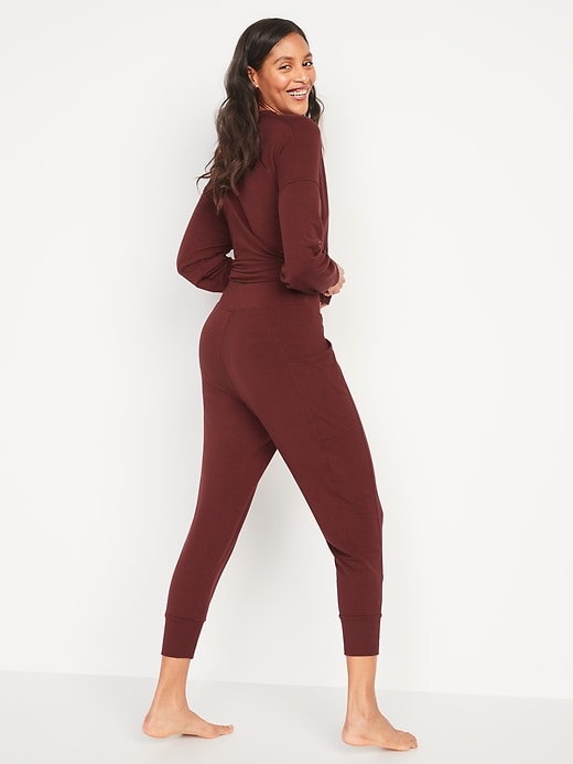 Image number 2 showing, High-Waisted Live-In Jogger Sweatpants