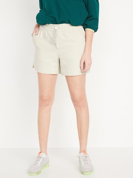 Oldnavy High-Waisted StretchTech Water-Repellent Shorts for Women -- 4.5-inch inseam