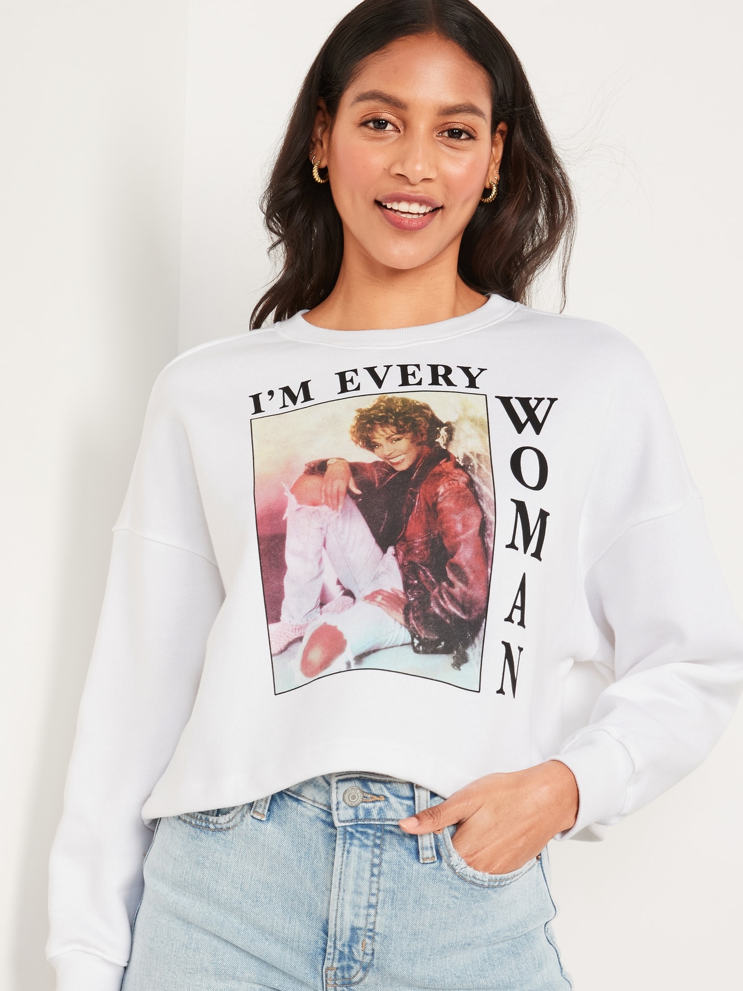 old navy whitney houston shirt