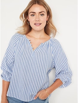 old navy plus size tops