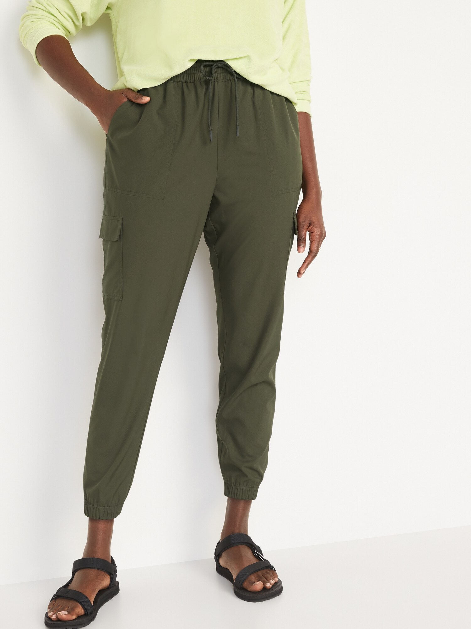 old navy cargo jogger pants