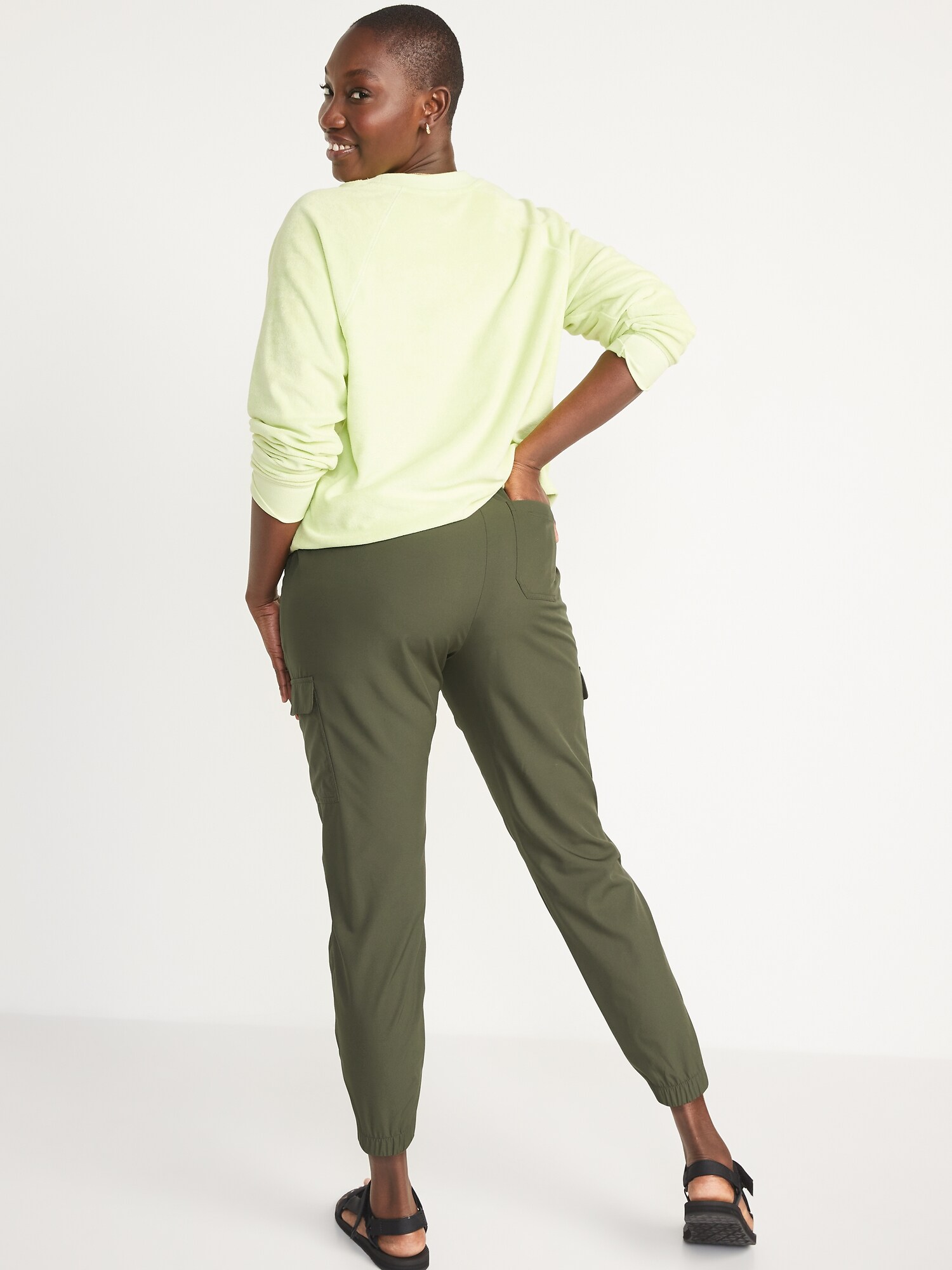 old navy cargo jogger pants